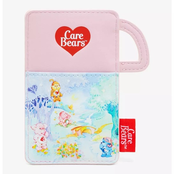 NWT- Care Bears/ Carebear Cousins Loungefly Lunchbox crossbody and Cardholder - Picture 6 of 16